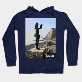 Los Guanches canarios La Gomera statue Hoodie